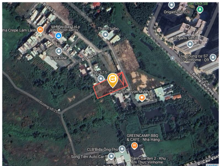Lô đất thổ cư  2026m² ngay Vinhomes Q.9