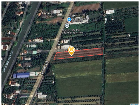 Bán đất 3.402m² giá 8tỷ8 tại Xã Tân Phú Trung Huyện Châu Thành