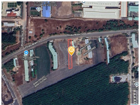 Bán đất 1055m² 3.5 tỷ tại Xã Trừ Văn Thố Huyện Bàu Bàng