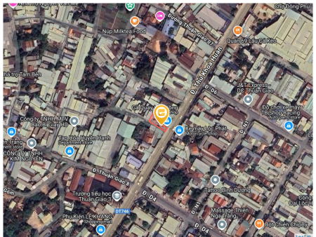 Bán đất 355m² giá 10.36 tỷ tại Phường Thuận Giao Thị xã Thuận An