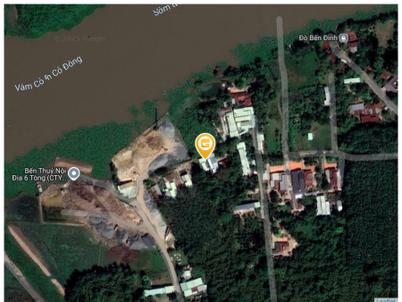 Bán đất 9000m² ngang 100m sông vàm cỏ, tại Xã Tiên Thuận Huyện Bến Cầu