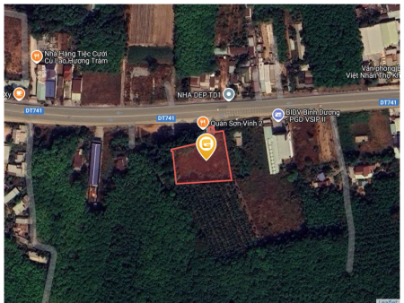 Bán đất 3189.9m² giá 15 tỷ tại Xã Tân Bình Huyện Bắc Tân Uyên