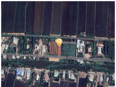 Bán đất 1858.1m² đã lên thổ và khu sau lưng 429m² ngang 40,1m giá 5tỷ Xã Nhơn Hòa Lập