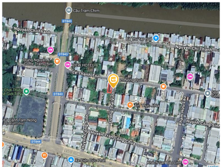 Bán đất 156.3m² ngang 7.5m giá 4 tỷ tại Xã Tràm Chim