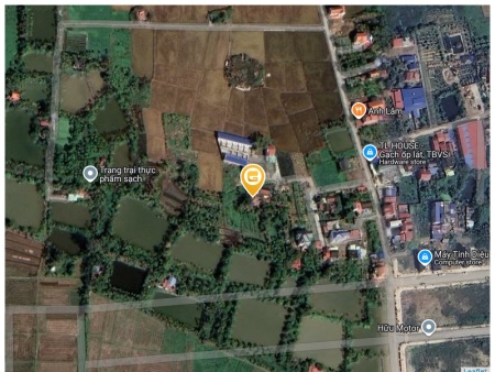 Bán đất 200m² giá 2.6 tỷ, ngõ ô tô,đất trên bìa bao gồm ngõ 45m², tái định cư Hoa Động, Cách 50m tới Hoàng Huy Green River