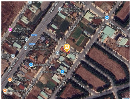 Bán đất 312.5m² ngang 15m giá 8.9 tỷ Phường Bình Dương