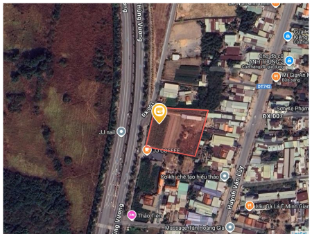 Bán đất 3669m² giá 100 tỷ Phường Bình Dương