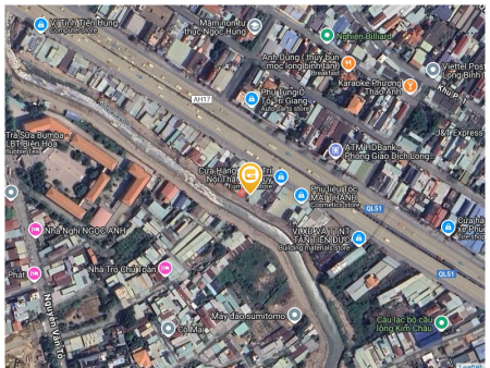 Bán đất 115.6m² giá 4.5 tỷ Phường Long Hưng