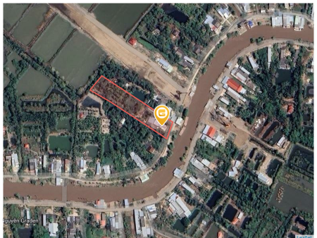 Bán đất 3370.7m² ngang 26m giá 1.8 tỷ Xã Lương Thế Trân
