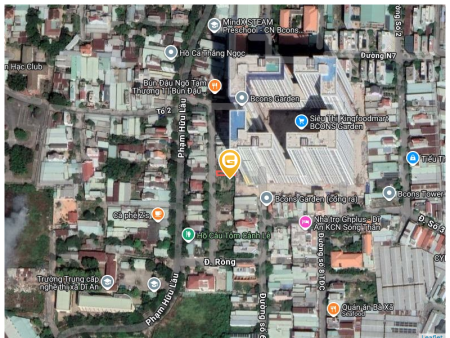 Bán đất 75.5m² giá 4.15 tỷ Phường Dĩ An