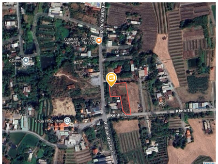 Bán đất 1690.2m² giá 11 tỷ Xã Hưng Long