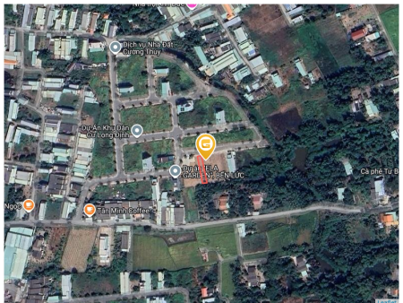 Bán đất 172m² full thổ cư ngang 5m giá 2.6 tỷ tại Xã Long Cang
