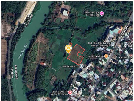 Bán đất thổ cư 2625 m² giá 8.5 tỷ Xã Dầu Tiếng