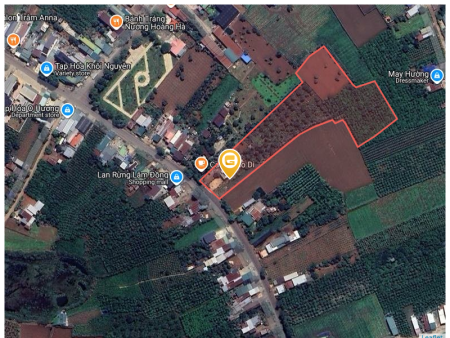 Bán nhà 9820.5m² Xã Tân Hội