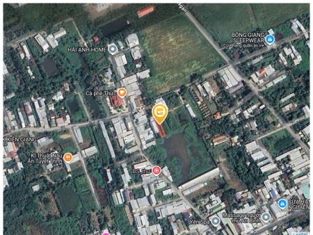 Bán đất 156.9m² ngang 5m giá 550 triệu Phường Rạch Giá