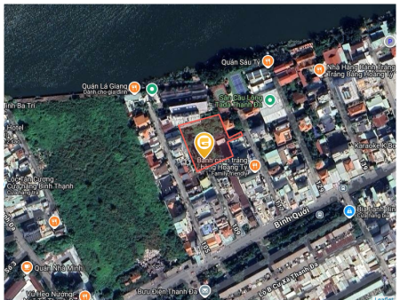 Bán đất 2682m² ngang 97m giá 260 tỷ Phường Bình Quới