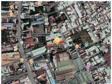 Bán đất 637.5m² giá 8.8 tỷ Phường Dĩ An