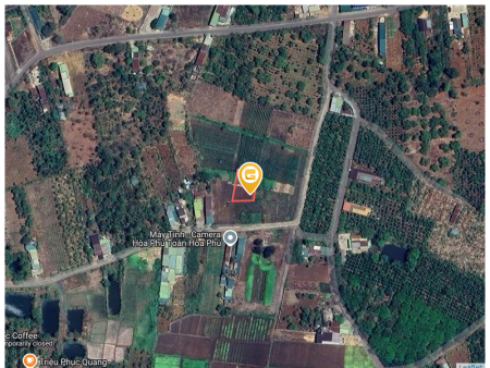Bán đất 552.8m² ngang 6m giá 355 triệu Xã Hòa Phú