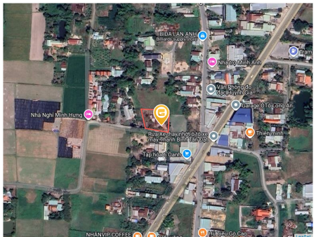 Bán đất 1161.2m² ngang 20m giá 16.2 tỷ Xã Hậu Nghĩa