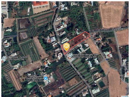Bán đất 900m² giá 7.8 tỷ Xã Hưng Long