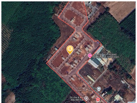 Bán đất 80.6m² giá 900 triệu Phường Bến Cát