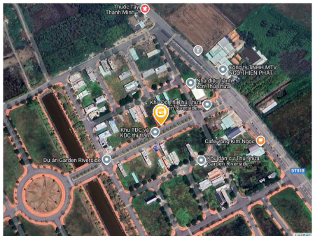 Bán đất 100m² ngang 5m giá 1.85 tỷ Xã Thủ Thừa lh 0902549011