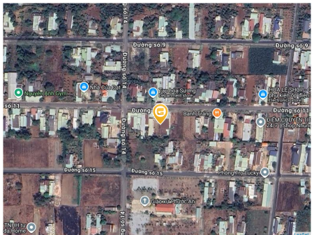 Bán đất 263.9m² ngang 6m giá 2.7 tỷ Xã Ngãi Giao