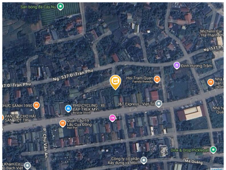 Bán đất 75m² ngang 5m giá 4.35 tỷ Phường Việt Trì