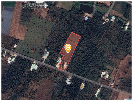 Bán đất 4517.6m² ngang 24m giá 6 tỷ Xã Sông Ray