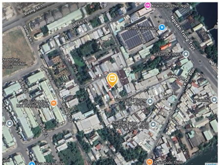 Bán đất 52.6m² ngang 4m giá 390 triệu Phường Rạch Giá