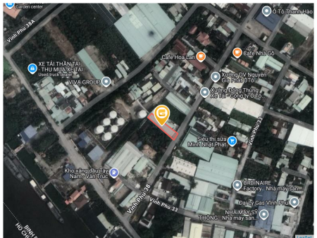 Bán đất 500m² giá 16.5 tỷ Phường Lái Thiêu