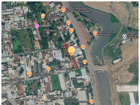 Bán đất 1146.5m² có sẵn 600m² thổ cư ngang 12m giá 19.5 tỷ tại Phường Lái Thiêu
