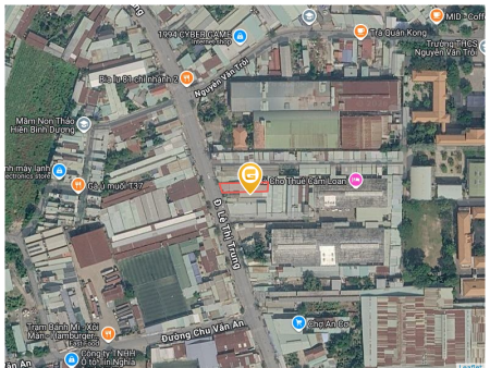 Bán nhà 417.6m² có sẵn 150m² thổ cư ngang 9.8m giá 15.4 tỷ tại Phường An Phú