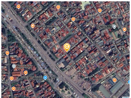 Bán nhà 50m² full thổ cư ngang 4.44m giá 27.68 tỷ tại Phường Hồng Hà