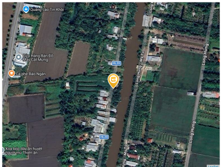 Bán Nhà Mặt tiền đường Trần Hưng Đạo - Cách Chợ Huỳnh Hữu Nghĩa 400m - giá bán 1.140tr
