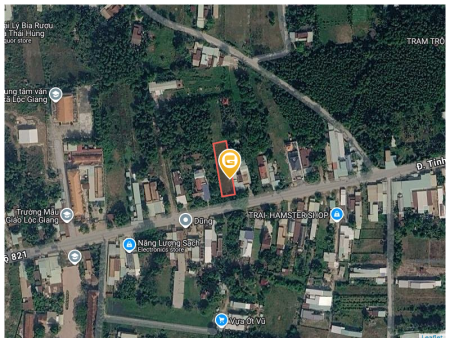 Bán đất 1381m² có sẵn 763m² thổ cư ngang 14m giá 16 tỷ tại Xã An Ninh