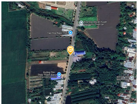 Bán đất 200m² Ngang 10m Giá 3000 Trđ, Đường tỉnh 940, cách Chợ Huỳnh Hữu Nghĩa #500m. Thuận Tiện Mua Bán, Làm Văn Phòng, kho bãi