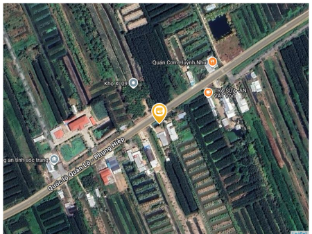 Cần bán lô đất mặt tiền, Quản lộ Phụng Hiệp, xã Long Hưng, Huyện Mỹ Tú, Tỉnh Sóc Trăng