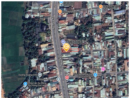 Bán đất 165m² full thổ cư ngang 5m giá 3.5 tỷ tại Phường Diên Hồng