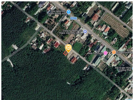 Bán đất 267.6m² có sẵn 100m² thổ cư ngang 10m giá 735 triệu tại Phường Bến Cát