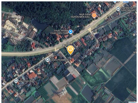 Bán đất 190m² có sẵn 160m² thổ cư ngang 11m giá 780 triệu tại Xã Nga An