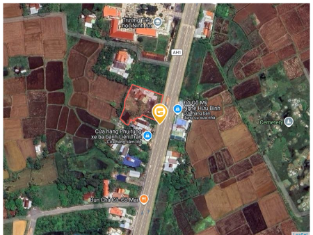 0763615365 Bán đất 417.2m² có sẵn 70m² thổ cư ngang 8m giá 1.8 tỷ tại Xã Bắc Ninh Hòa ĐG