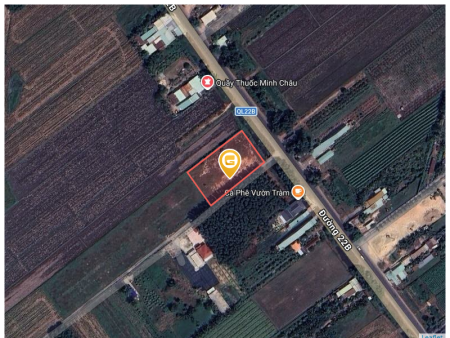 Bán đất 2942.5m² có sẵn 200m² thổ cư ngang 41m giá 12 tỷ tại Xã Châu Thành