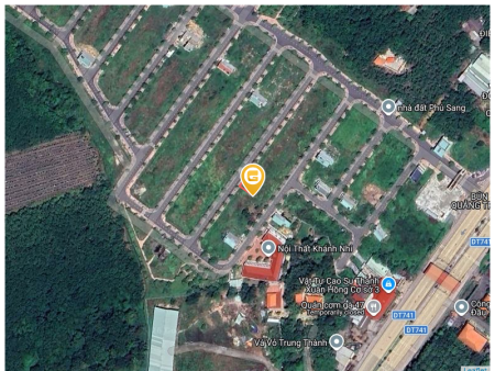 Bán đất 70m² full thổ cư ngang 5m giá 740 triệu tại Xã Phước Hòa