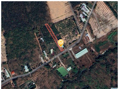 Bán đất 1173.2m² có sẵn 100m² thổ cư ngang 10m giá 730 triệu tại Xã Long Hòa