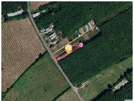 Bán đất 1679.8m² có sẵn 200m² thổ cư ngang 17m giá 1.72 tỷ tại Phường Long Nguyên