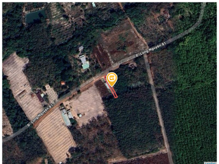 Bán đất 255m² có sẵn 100m² thổ cư ngang 5m giá 820 triệu tại Phường Long Nguyên