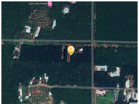 Bán đất 348.9m² có sẵn 100m² thổ cư ngang 5,8m giá 830 triệu tại Xã Phước Hòa