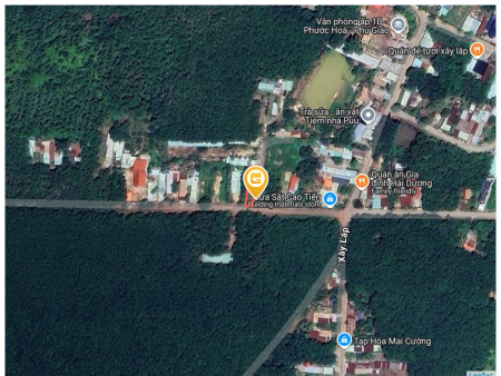 Bán đất 489.9m² có sẵn 100m² thổ cư ngang 5,8m giá 930 triệu tại Xã Phước Hòa