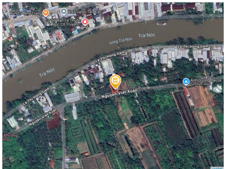 Bán đất 180m² full thổ cư ngang 10.52m tại Đường Đương Nguyễn Viết Xuân Phường Thới An Đông